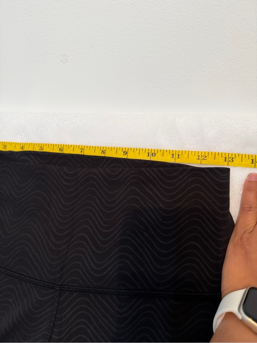 Lululemon Wunder Train High Rise Tight 25" *Warp Wave Black Size 8 - Picture 5 of 9
